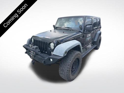 Black Clearcoat 2017 Jeep Wrangler Unlimited Sport