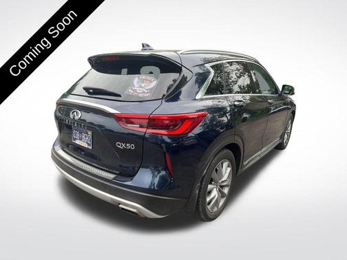 Hermosa Blue 2019 INFINITI QX50 Luxe