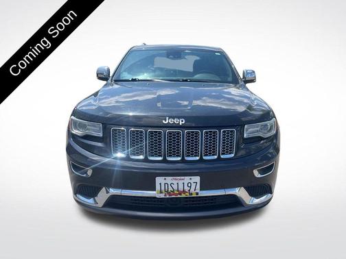 Brilliant Black Crystal Pearlcoat 2016 Jeep Grand Cherokee Summit