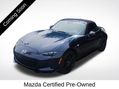Black Metallic 2025 Mazda MX-5 Miata Club