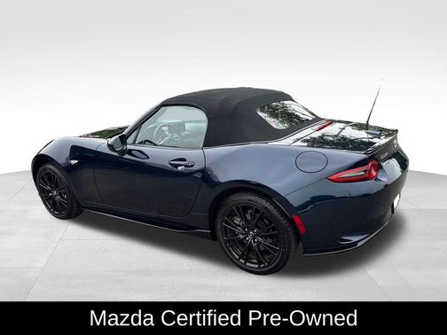 Deep Crystal Blue Mica 2025 Mazda MX-5 Miata Club