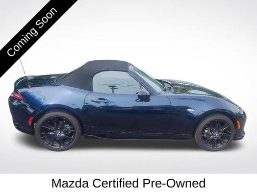 Black Metallic 2025 Mazda MX-5 Miata Club