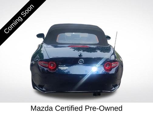Black Metallic 2025 Mazda MX-5 Miata Club