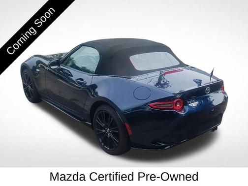 Black Metallic 2025 Mazda MX-5 Miata Club