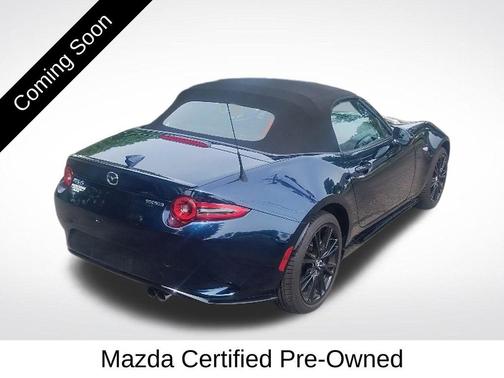 Black Metallic 2025 Mazda MX-5 Miata Club