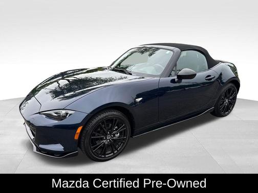 Deep Crystal Blue Mica 2025 Mazda MX-5 Miata Club