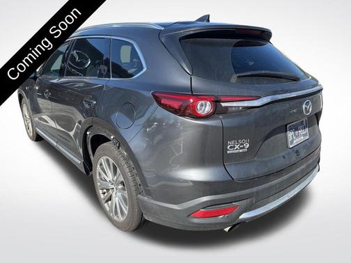 Machine Gray Metallic 2023 Mazda CX-9 Signature