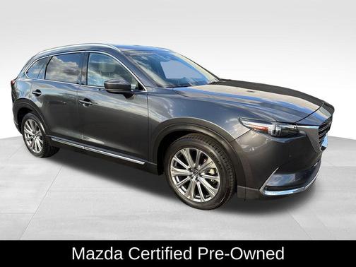 Machine Gray Metallic 2023 Mazda CX-9 Signature