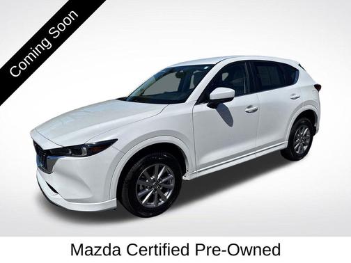 Rhodium White Metallic 2025 Mazda CX-5 2.5 S Preferred Package