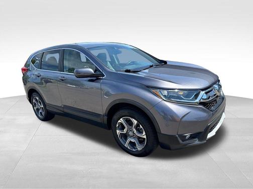 Gray 2018 Honda CR-V EX-L