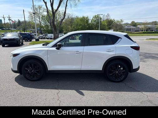 Rhodium White Metallic 2025 Mazda CX-5 2.5 S Carbon Edition