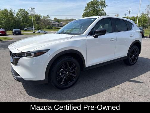 Rhodium White Metallic 2025 Mazda CX-5 2.5 S Carbon Edition