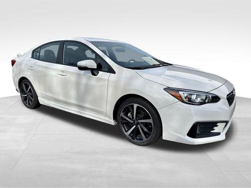 Crystal White Pearl 2023 Subaru Impreza Sport