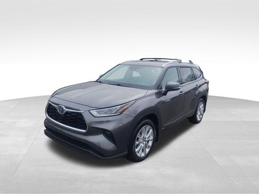 Magnetic Gray Metallic 2021 Toyota Highlander Hybrid Limited