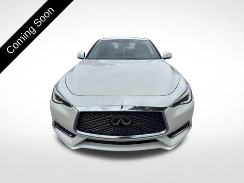 Majestic White 2019 INFINITI Q60 3.0T LUXE