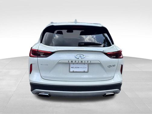 Majestic White 2019 INFINITI QX50 ESSENTIAL