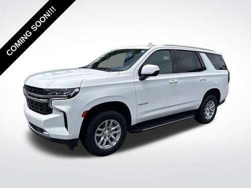 Summit White 2021 Chevrolet Tahoe LS