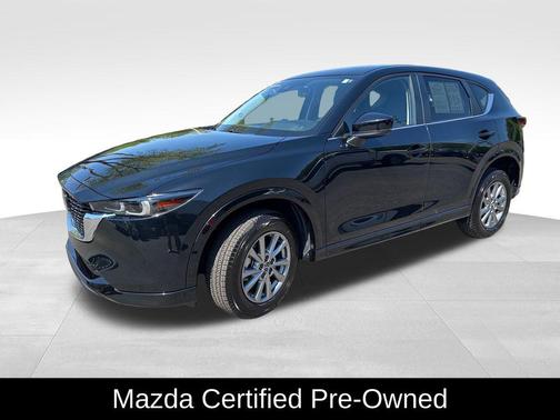 Jet Black Mica 2025 Mazda CX-5 2.5 S Preferred Package