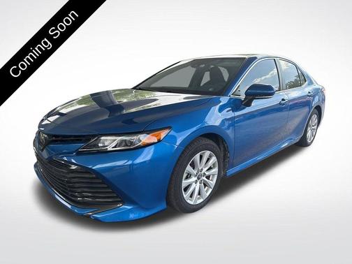 Blue Streak Metallic 2019 Toyota Camry LE