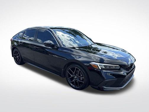 Crystal Black Pearl 2024 Honda Civic Sport Touring