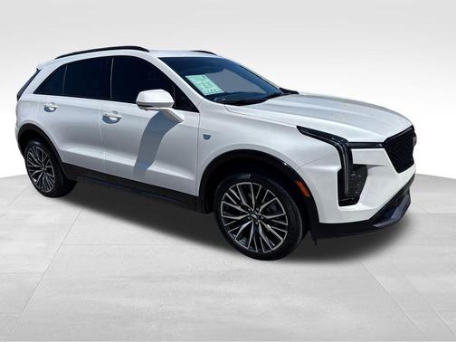 Crystal White Tricoat 2025 Cadillac XT4 Sport