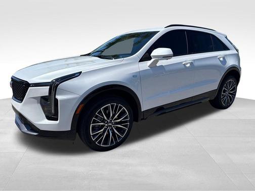 Crystal White Tricoat 2025 Cadillac XT4 Sport