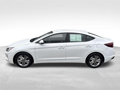 Quartz White Pearl 2020 Hyundai ELANTRA SEL