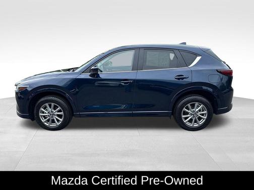 Deep Crystal Blue Mica 2025 Mazda CX-5 2.5 S Select Package