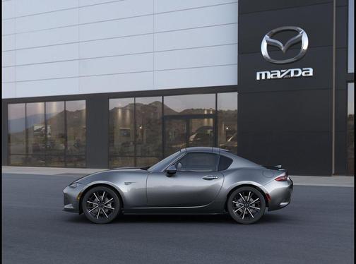 Machine Gray 2026 Mazda MX-5 Miata RF Grand Touring