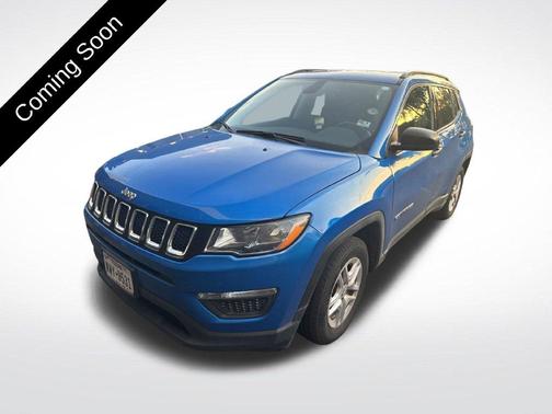 Laser Blue Pearlcoat 2021 Jeep Compass Sport FWD