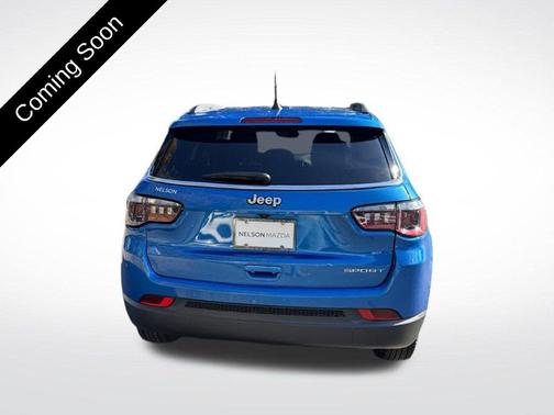Laser Blue Pearlcoat 2021 Jeep Compass Sport FWD