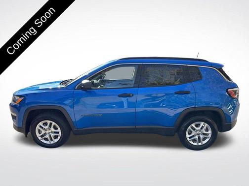 Laser Blue Pearlcoat 2021 Jeep Compass Sport FWD