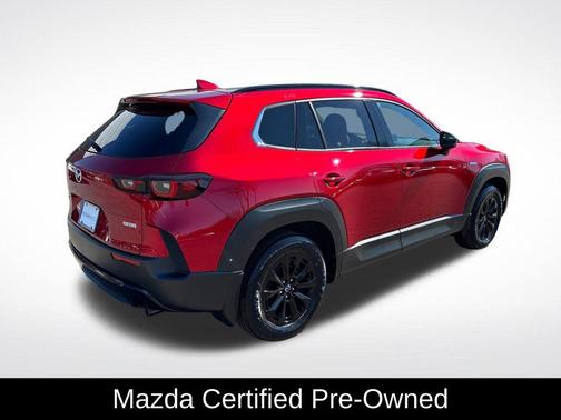Soul Red Crystal Metallic 2025 Mazda CX-50 Hybrid Premium Package