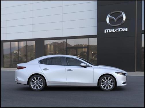 Snowflake White Pearl 2026 Mazda Mazda3 FWD w/Preferred Package