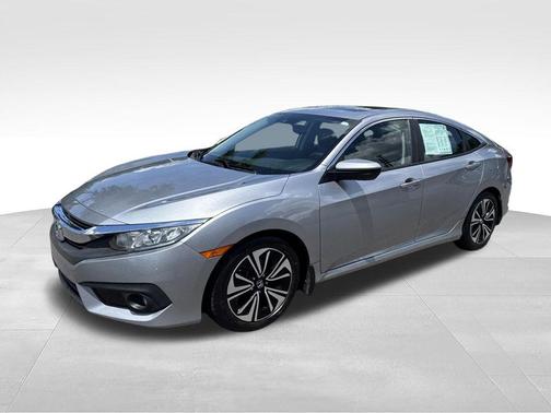 Lunar Silver Metallic 2016 Honda Civic EX-L