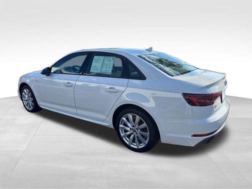 Glacier White 2018 Audi A4 2.0T Premium
