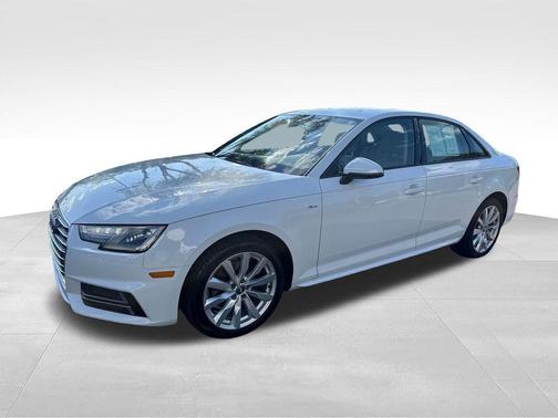 Glacier White 2018 Audi A4 2.0T Premium