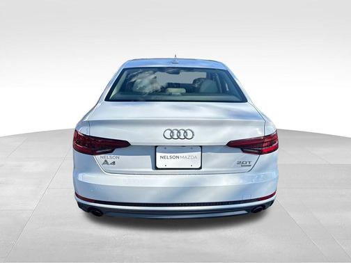 Glacier White 2018 Audi A4 2.0T Premium