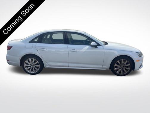 White 2018 Audi A4 2.0T Premium