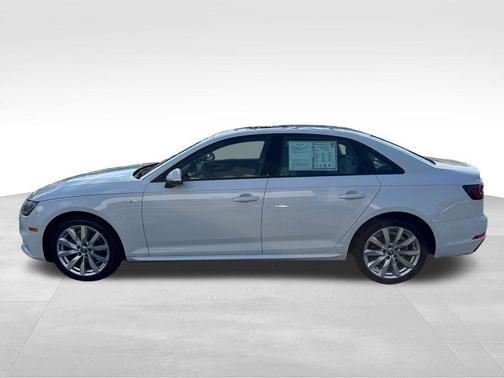 Glacier White 2018 Audi A4 2.0T Premium