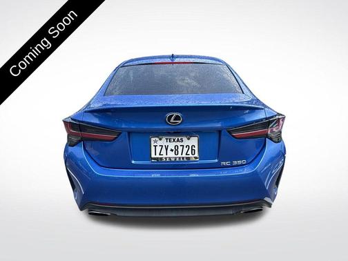 Blue Vortex 2019 Lexus RC 350 350
