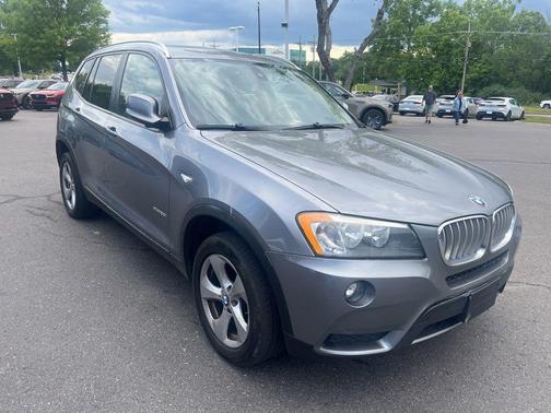 Space Gray Metallic 2011 BMW X3 xDrive28i