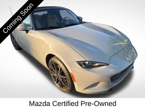 Aero Gray 2024 Mazda MX-5 Miata Grand Touring