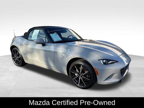 Aero Gray 2024 Mazda MX-5 Miata Grand Touring