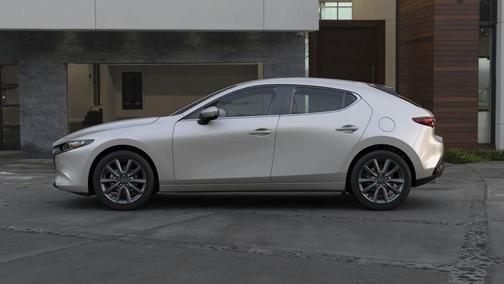 Platinum Quartz Metallic 2026 Mazda Mazda3 FWD w/Preferred Package