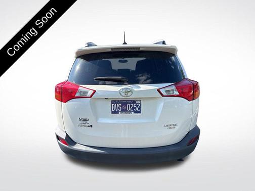 Super White 2013 Toyota RAV4 Limited