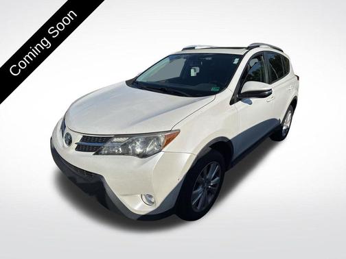 Super White 2013 Toyota RAV4 Limited