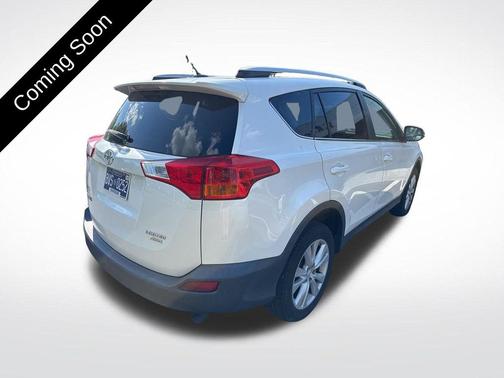 Super White 2013 Toyota RAV4 Limited