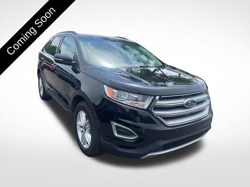 Shadow Black 2017 Ford Edge SEL