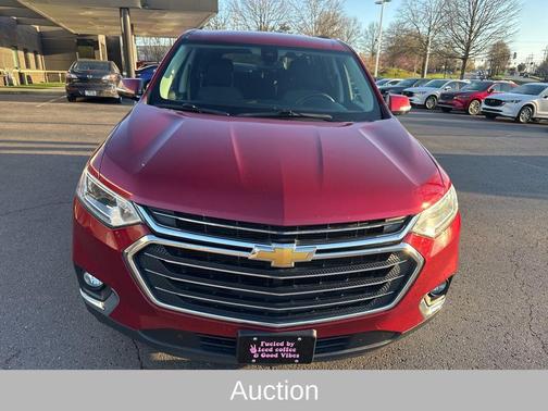 Cajun Red Tintcoat 2020 Chevrolet Traverse LT Cloth